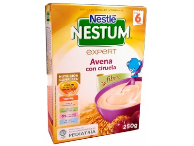 Nestle Papilla Bienestar Avena con Ciruelas 250g