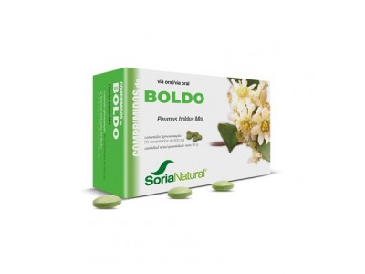Soria Natural Boldo 600mg 60 Comprimidos