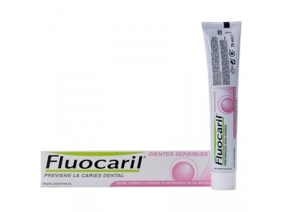 Fluocaril Pasta Dental Dientes Sensibles 75ml