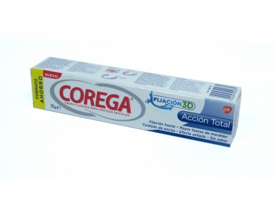 Corega Acción Total Crema Fijadora Fuerte 70g