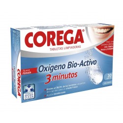 Corega 3 Minutos Bio-Activo 30 Pastillas