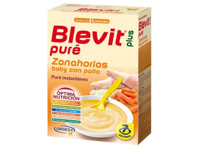 Blevit Puré Zanahorias Baby con Pollo 280g