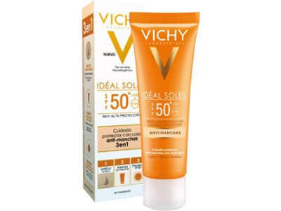 Vichy Idéal Soleil Antimanchas 3 en 1 SPF50 + 50ml Vichy Idéal Soleil Antimanchas 3 en 1 SPF50 + 50ml