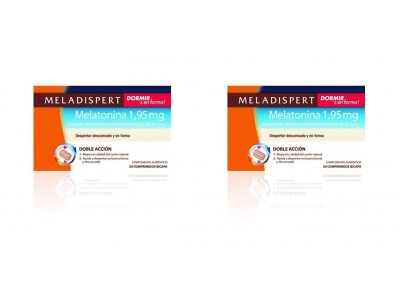 Meladispert Dormir + en Forma Melatonina 30 Comprimidos 2 uds. Meladispert Dormir + en Forma Melatonina 30 Comprimidos 2 uds.