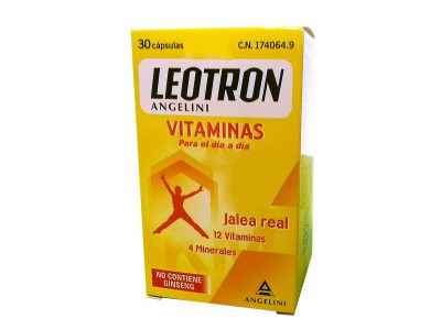 Leotron Vitaminas 30 Cápsulas