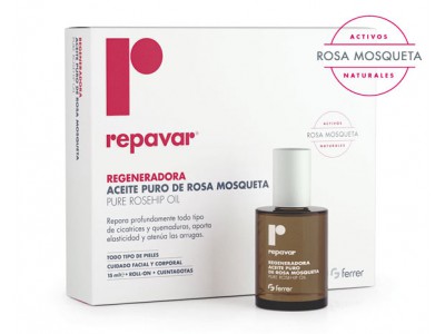 Repavar Regeneradora Aceite Rosa Mosqueta 15ml Roll-On Repavar Regeneradora Aceite Rosa Mosqueta 15ml Roll-On