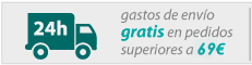 ¡ Envío Gratis a partir de 69 € de pedido !